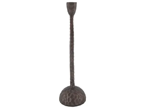 Decofinder, Decofinder Kerzenständer Metall Bronze H: 43 cm  | Schubiger Möbel
