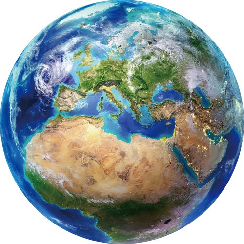image LAND Glasbild Die Welt  | Schubiger Möbel