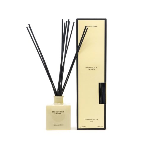 Cereria Mollá, Cereria Mollá Diffuser mit Duftstäbchen Moroccan Cedar (100ml)
