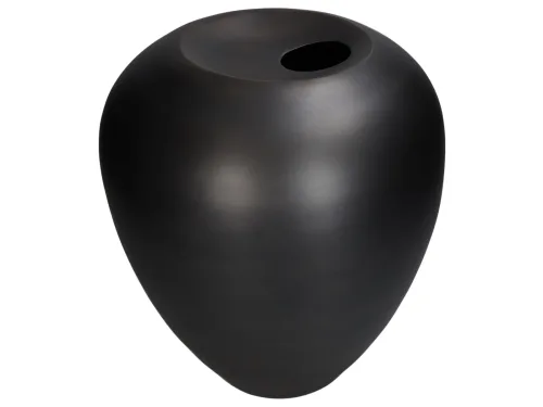 Kersten, Kersten Vase Aluminium Grau H: 30 cm  | Schubiger Möbel