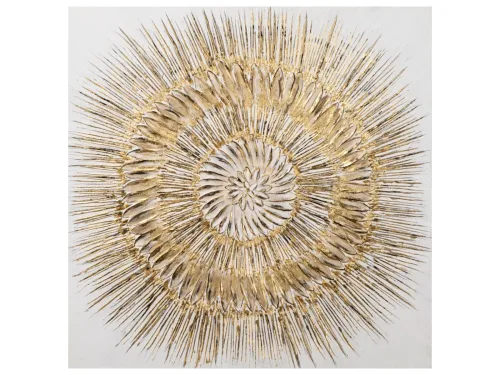 image LAND Bild Mandala Goldzauber Gelb | Schubiger Möbel
