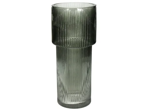 Kersten, Kersten Vase Stripe, Glas H: 25 cm  | Schubiger Möbel