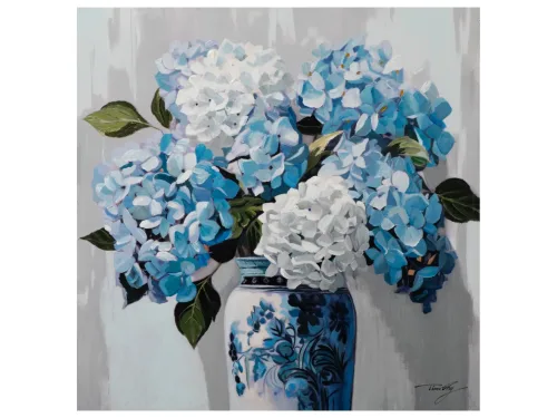 image LAND Gemälde Blaue Hortensien  | Schubiger Möbel