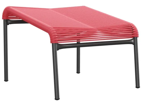 Schubiger Möbel, Schaffner Spaghetti-Fuss-Hocker Säntis Weiss | Schubiger Möbel