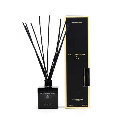 Cereria Mollá, Cereria Mollá Diffuser mit Duftstäbchen Bulgarian Rose & Oud (100ml)