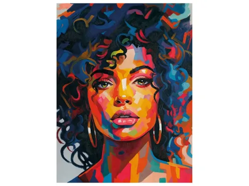 image LAND Gemälde Girl in Colours  | Schubiger Möbel