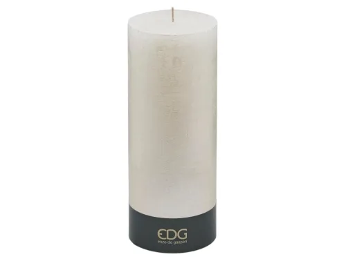 Edg, Edg Kerze Rustic Weiss H: 25 cm  | Schubiger Möbel