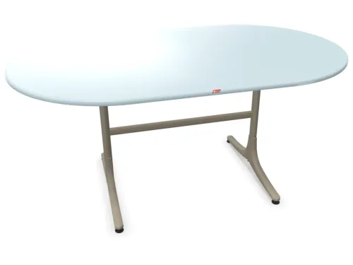 Schubiger Möbel, Schaffner Gartentisch Schaffhausen Oval Grau | Schubiger Möbel