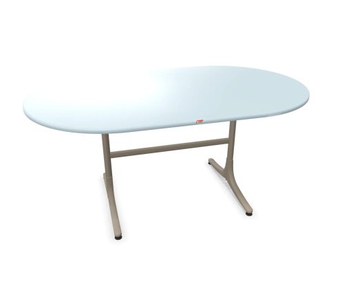 Schubiger Möbel, Schaffner Gartentisch Schaffhausen Oval Grau | Schubiger Möbel
