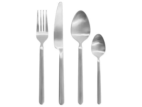 Alltron Besteck-Set Stella, 16 Stück Grau | Schubiger Möbel
