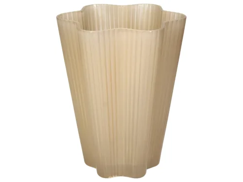 Kersten, Kersten Vase Glas, Beige H: 20 cm  | Schubiger Möbel