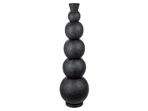 Gilde, Gilde Vase Rotonda, Schwarz H: 112 cm  | Schubiger Möbel