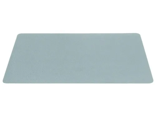 Leonardo, Tischset Leonardo Grau Leder 33 x 46 cm 0.2 cm - Farbe: hellgrau - Tischset