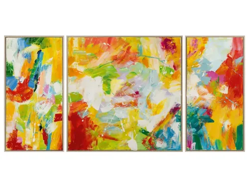 image LAND Triptychon Farbspektakel  | Schubiger Möbel
