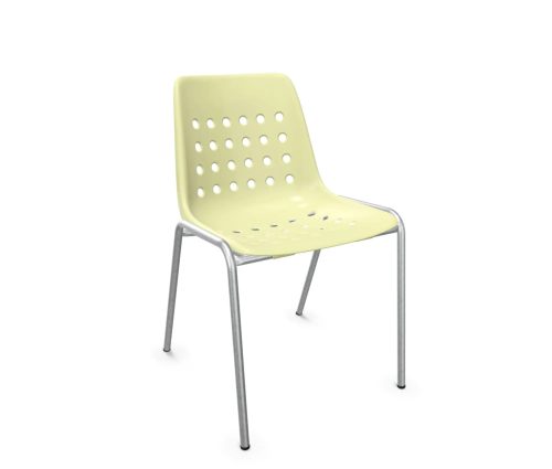 Schubiger Möbel, Schaffner Schalen-Stuhl Bermuda Weiss | Schubiger Möbel