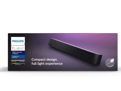 Philips Hue, Philips Hue LED Lightbar Basis-Set 78202/30/P7 Play LED fest eingebaut 12 W RGBW