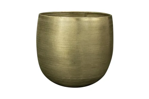 Decofinder Pflanzengefäss Rowen, Übertopf, Grün B: 15 cm  | Schubiger Möbel