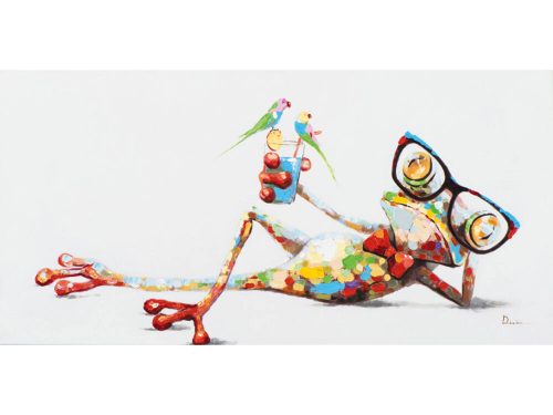 image LAND Bild Frosch mit Brille  | Schubiger Möbel