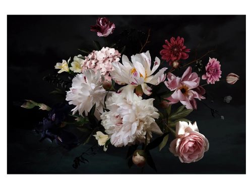 image LAND Digitaldruck auf Glas Hübsches Blütenbouquet 3  | Schubiger Möbel