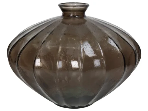 Kersten, Kersten Vase Glas, Braun H: 28 cm  | Schubiger Möbel