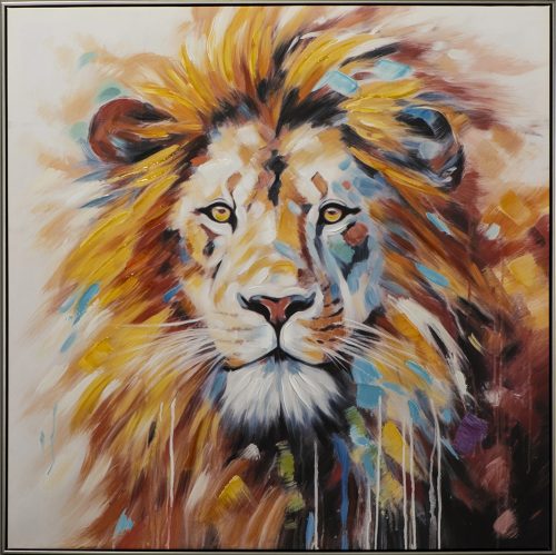 image LAND Gemälde Blue Lion King  | Schubiger Möbel