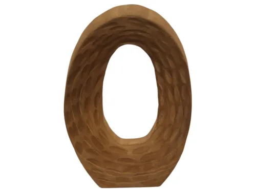 Decofinder, Decofinder Objekt Oval Stehend, Braun  | Schubiger Möbel