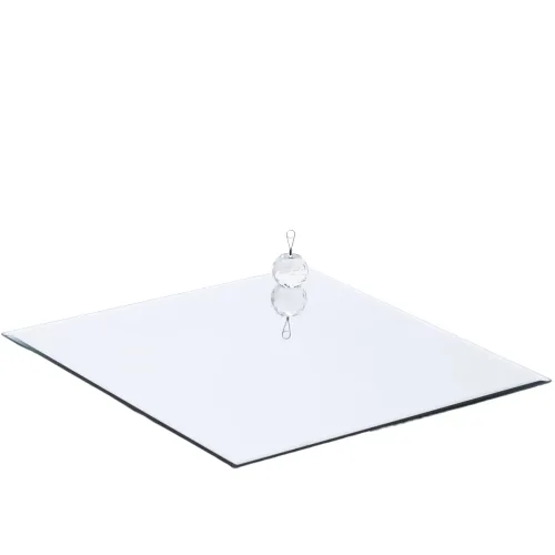 Edg Teller Spiegel Silber B: 40 cm  | Schubiger Möbel