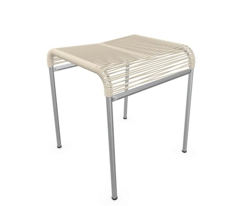 Schubiger Möbel, Schaffner Spaghetti-Hocker Säntis Hoch Feuerverzinkt Grau | Schubiger Möbel