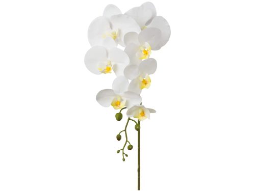 LIVIQUE, Kunstblume Weiss Kunststoff 86 cm - Kunstblume