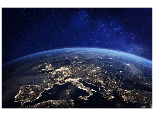 image LAND Digitaldruck auf Glas Die Erde Von Oben  | Schubiger Möbel