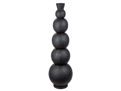 Gilde, Gilde Vase Rotonda, Schwarz H: 76 cm  | Schubiger Möbel