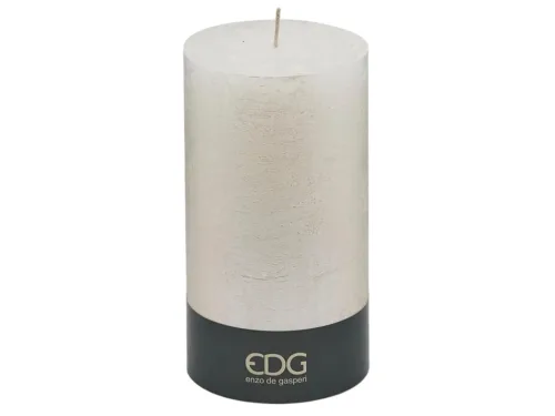 Edg, Edg Kerze Rustic Weiss H: 18 cm  | Schubiger Möbel