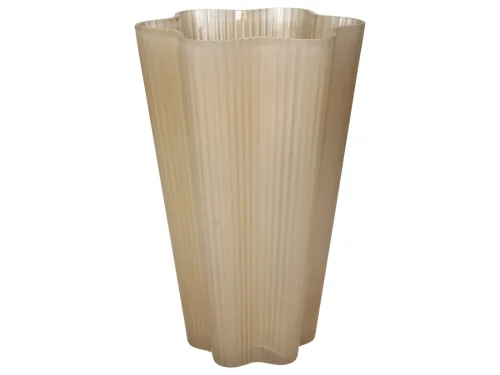 Kersten, Kersten Vase Glas, Beige H: 27 cm  | Schubiger Möbel