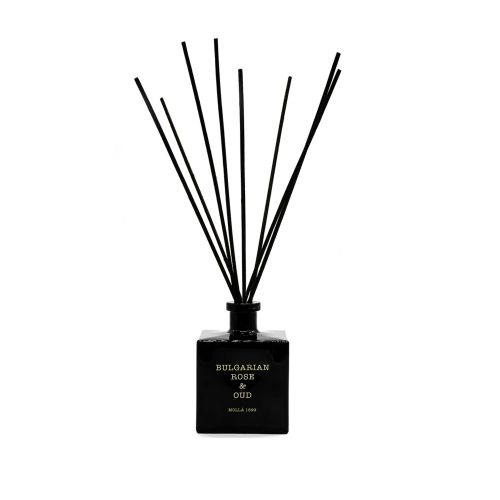 Cereria Mollá, Cereria Mollá Diffuser mit Duftstäbchen Bulgarian Rose & Oud (500ml)