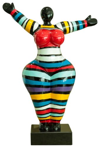 image LAND Skulptur Hommage an Niki de Saint Phalle, Nana Stil 3  | Schubiger Möbel