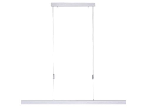 LIVIQUE, Pendellampe Adriana Braun Aluminium 5.5 cm 100 cm Höhenverstellbar (manuell) - LED - Lichtfarbe: Extra warmweiss - Pendellampe- LED Energiesparlampe