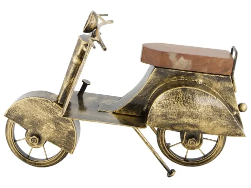 Decofinder, Decofinder Figur Roller, Antikes Gold H: 20 cm  | Schubiger Möbel