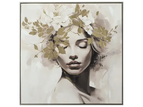 image LAND Bild Gold Flowered Beauty 2  | Schubiger Möbel