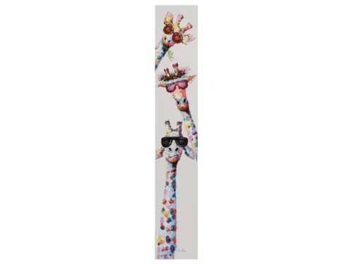 image LAND Gemälde Lustige Giraffen  | Schubiger Möbel