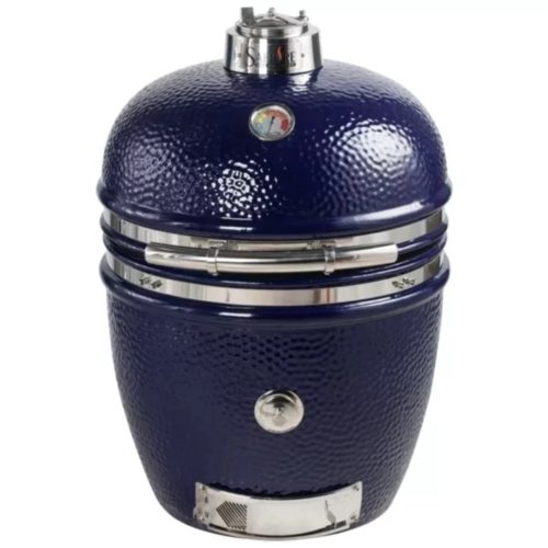 Saffire, Saffire PLATINUM 19 Keramikgrill ohne Fahrgestell – Holzkohlegrill/Kohlegrill – blau