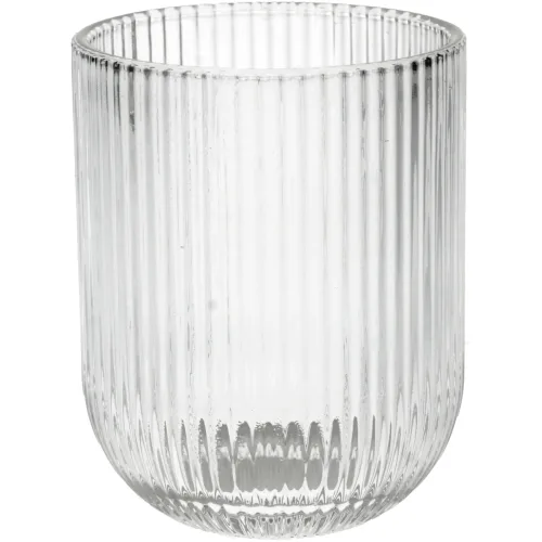 Kersten Trinkglas Stripe, Glas H: 10 cm  | Schubiger Möbel