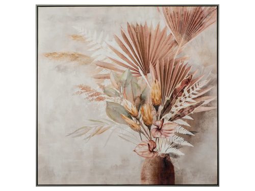 image LAND Bild mit Rahmen Palmblätter in Vase  | Schubiger Möbel
