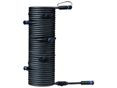Paulmann, Paulmann 93931 Beleuchtungssystem Plug & Shine 7fach-Verteiler Schwarz
