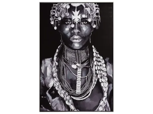 image LAND Bild Afrikanische Schönheit mit Schmuck  | Schubiger Möbel