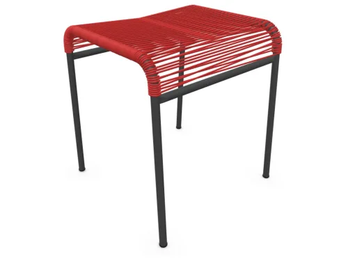 Schubiger Möbel, Schaffner Spaghetti-Hocker Säntis Hoch Feuerverzinkt Grau | Schubiger Möbel