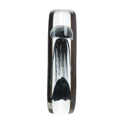 Gilde Figur Qualle Glas Schwarz H: 31 cm  | Schubiger Möbel