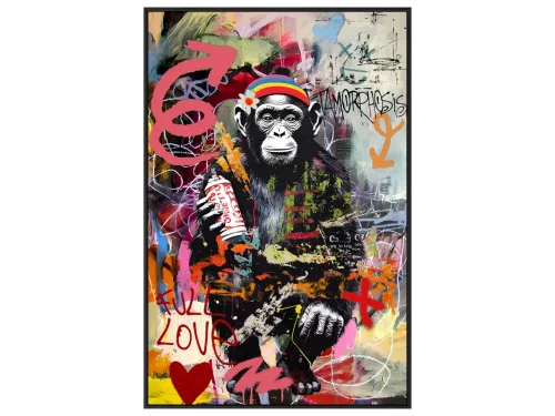 image LAND Gemälde Love & Peace!  | Schubiger Möbel