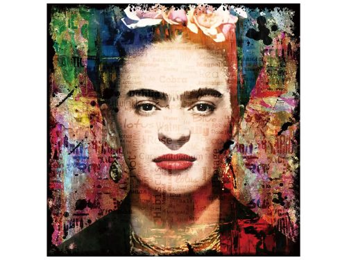 image LAND Digitaldruck auf Glas Pop Art Von Mexikanischer Frau  | Schubiger Möbel