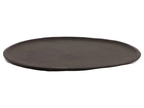 Dijk, Dijk Tablett Oval Schwarz B: 31 cm  | Schubiger Möbel