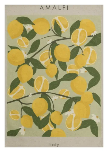 Magma Geschirrtuch Citron, Gelb B: 50 cm  | Schubiger Möbel